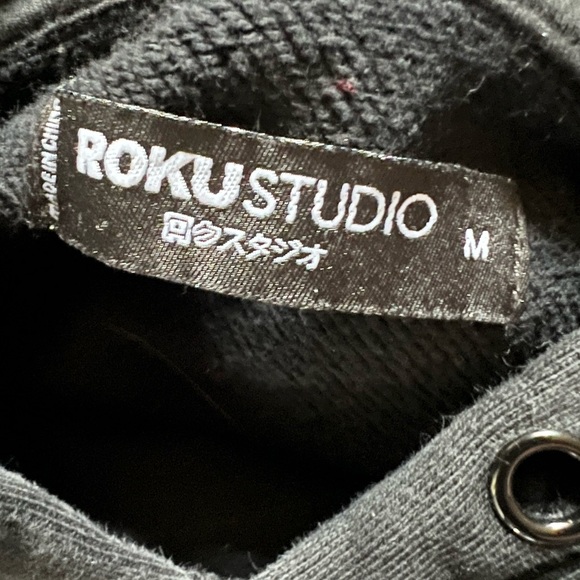 Black Roku Hoodie - Picture 3 of 3